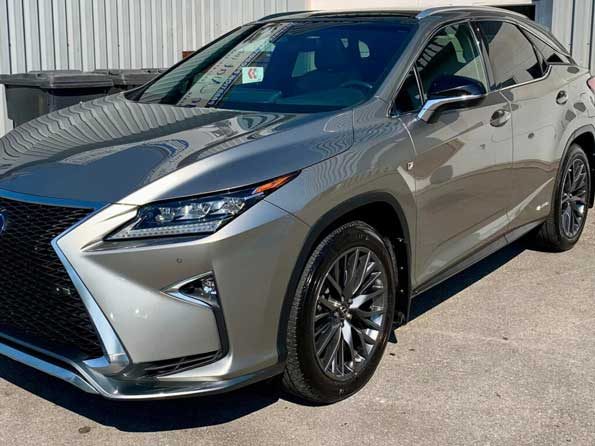 Scellant peinture Lexus